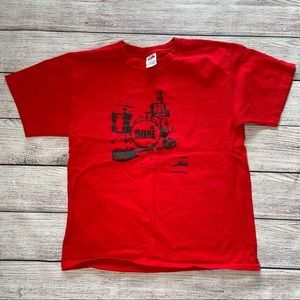 VINTAGE 90S GORE HARDCORE PUNK T-SHIRT - L